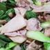 【時短10分】豚肉とチンゲン菜の中華炒め