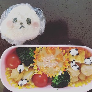 もちもちぱんだ もちぱんキャラ弁 レシピ 作り方 By ともみんみん クックパッド 簡単おいしいみんなのレシピが372万品