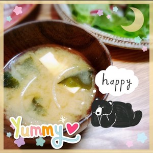 豆腐とたまねぎとわかめのみそ汁 レシピ 作り方 By キコりん クックパッド 簡単おいしいみんなのレシピが361万品