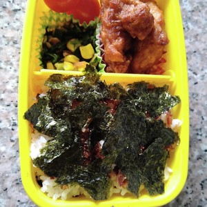 うちの定番 簡単のり弁当 レシピ 作り方 By みや なな クックパッド 簡単おいしいみんなのレシピが354万品