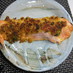 鮭のカレーパン粉焼き