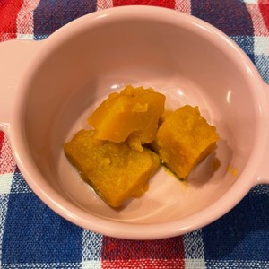 離乳食 後期 簡単カボチャの煮物 レシピ 作り方 By クック86huwi クックパッド 簡単おいしいみんなのレシピが361万品