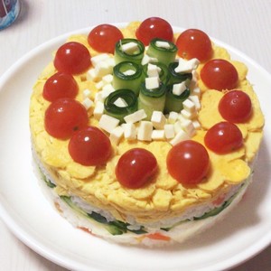 簡単 父の日や記念日などに ケーキ寿司 レシピ 作り方 By マリンマロン クックパッド 簡単おいしいみんなのレシピが357万品