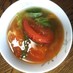 トマト＆レタスのナンプラースープ