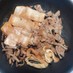 肉豆腐 (木綿豆腐と豚肉)