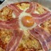卵とろ〜り♡ビスマルクピザ