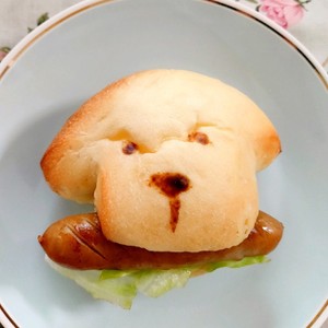 丸パンを簡単に可愛く3 いぬのパン レシピ 作り方 By Pitachan1 クックパッド 簡単おいしいみんなのレシピが372万品
