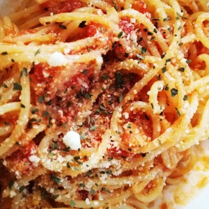 完コピ トマトとにんにくのスパゲティ レシピ 作り方 By Hamamoco クックパッド 簡単おいしいみんなのレシピが352万品