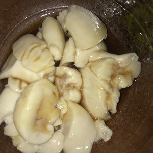 誰でもできる クリーミー鯛の白子ポン酢