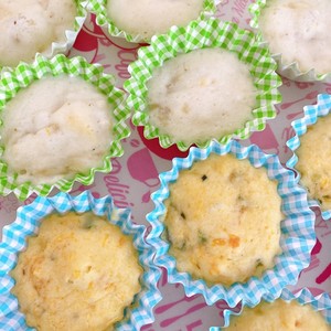 離乳食に 固くならないレンジ蒸しパン レシピ 作り方 By 果汁３ クックパッド 簡単おいしいみんなのレシピが352万品