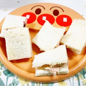 離乳食完了期 幼児食 手づかみツナサンド レシピ 作り方 By 管理栄養士tomo クックパッド 簡単おいしいみんなのレシピが360万品