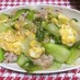 豚肉と卵とチンゲン菜の中華とろみ炒め 