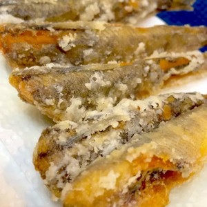 漁師さんに教わった メヒカリの唐揚げ レシピ 作り方 By ハル太郎 クックパッド 簡単おいしいみんなのレシピが356万品