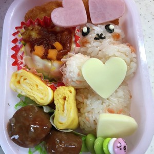 トロピカルージュキャラ弁デコ弁 くるるん レシピ 作り方 By もこにゃん クックパッド 簡単おいしいみんなのレシピが359万品