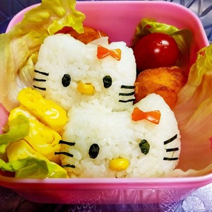 リボンピックで簡単 キティちゃんキャラ弁のつくれぽ クックパッド 簡単おいしいみんなのレシピが354万品