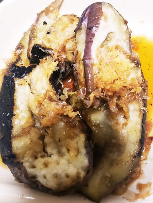 まるごと焼きなす フライパンで超簡単 レシピ 作り方 By 食堂nmc マサヲ クックパッド 簡単おいしいみんなのレシピが375万品