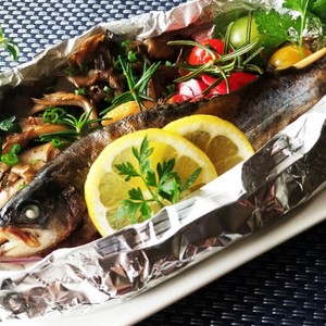 ニジマスのホイル焼き レシピ 作り方 By てとらにゃん クックパッド 簡単おいしいみんなのレシピが360万品