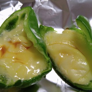 お弁当に ピーマンのチーズ焼き レシピ 作り方 By Mimoarx クックパッド 簡単おいしいみんなのレシピが360万品