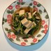 高野豆腐と小松菜のめんつゆ煮（簡単です）