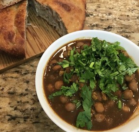 インドのスパイスひよこ豆のレシピ