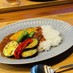 夏野菜とひき肉の彩り☆トマトカレー