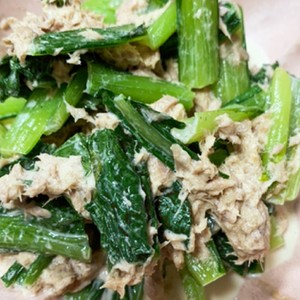 子どもモリモリ 小松菜とツナのサラダ レシピ 作り方 By さっちょママ クックパッド 簡単おいしいみんなのレシピが355万品