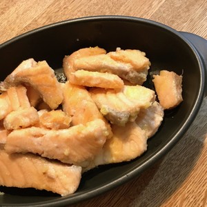 こどもごはん お刺身deサーモンムニエル レシピ 作り方 By クックエリー クックパッド 簡単おいしいみんなのレシピが361万品