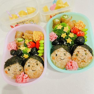 七夕 簡単 キャラ弁 彦星君と織姫ちゃんのつくれぽ クックパッド 簡単おいしいみんなのレシピが370万品