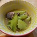 ☀︎夏‼︎採り損ね太胡瓜と鯖缶水煮の煮物