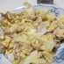 豚肉キャベツ卵のマヨ炒め