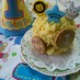 １歳の誕生日に☆さつまいもと林檎のケーキ