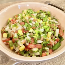 クリーミーコーンサルサのレシピ