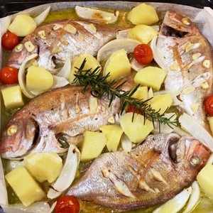 チダイのオーブン焼き 冷蔵庫にあるもので レシピ 作り方 By Meimey クックパッド 簡単おいしいみんなのレシピが359万品