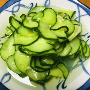 きゅうりだけ シンプルな簡単 酢の物 レシピ 作り方 By Chico クックパッド 簡単おいしいみんなのレシピが360万品