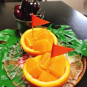 パーティにも 食べやすいオレンジの切り方 レシピ 作り方 By まこりんとペン子 クックパッド 簡単おいしいみんなのレシピが357万品