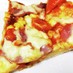 HCMで♪ふわふわコーンマヨのピザ