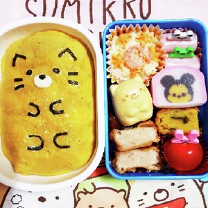 すみっコぐらし ネコ オムライス弁当 レシピ 作り方 By きぬさやーん クックパッド 簡単おいしいみんなのレシピが360万品