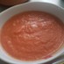 トマト缶で簡単！トマトと豆乳の冷製スープ