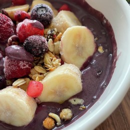 アサイーボウルのレシピ