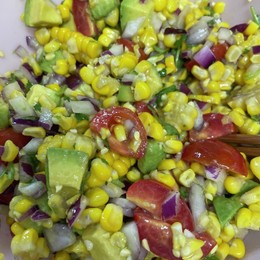 クリーミーコーンサルサのレシピ