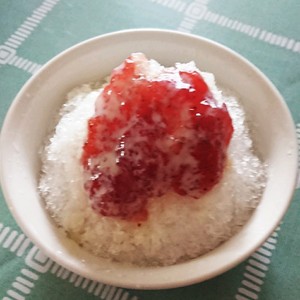 ジャムと水だけ 簡単手作りかき氷シロップ レシピ 作り方 By あーもこ クックパッド 簡単おいしいみんなのレシピが360万品