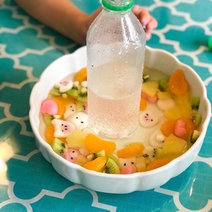 三ツ矢サイダー 噴水フルーツポンチ レシピ 作り方 By Hanachan13 クックパッド 簡単おいしいみんなのレシピが366万品