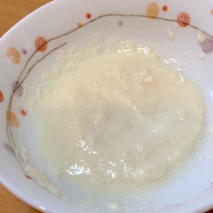 離乳食初期 レンジで豆腐ペースト レシピ 作り方 By Fuu Mama クックパッド 簡単おいしいみんなのレシピが360万品