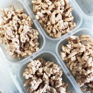 離乳食 ひき肉の冷凍 レシピ 作り方 By ちょーふ クックパッド 簡単おいしいみんなのレシピが360万品