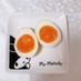 味玉や半熟卵を上手に切る方法(^o^)v