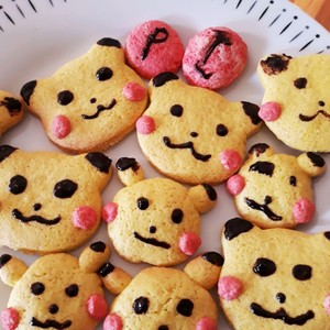 ピカチュウクッキー レシピ 作り方 By Pumママ クックパッド 簡単おいしいみんなのレシピが359万品