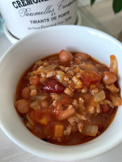 ウェンディーズのチリレシピのように