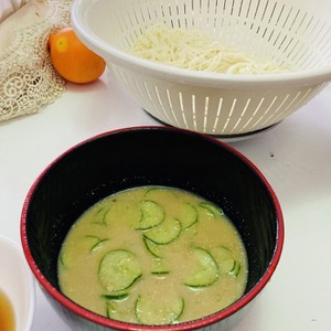 きゅうりたっぷりそうめんのごまだれ レシピ 作り方 By Myukitty クックパッド 簡単おいしいみんなのレシピが360万品