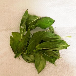 チンして簡単 黒くならない乾燥バジル保存 レシピ 作り方 By 無農薬野菜もうり農園 クックパッド 簡単おいしいみんなのレシピが358万品