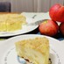 簡単！りんごのクランブルチーズケーキ♡